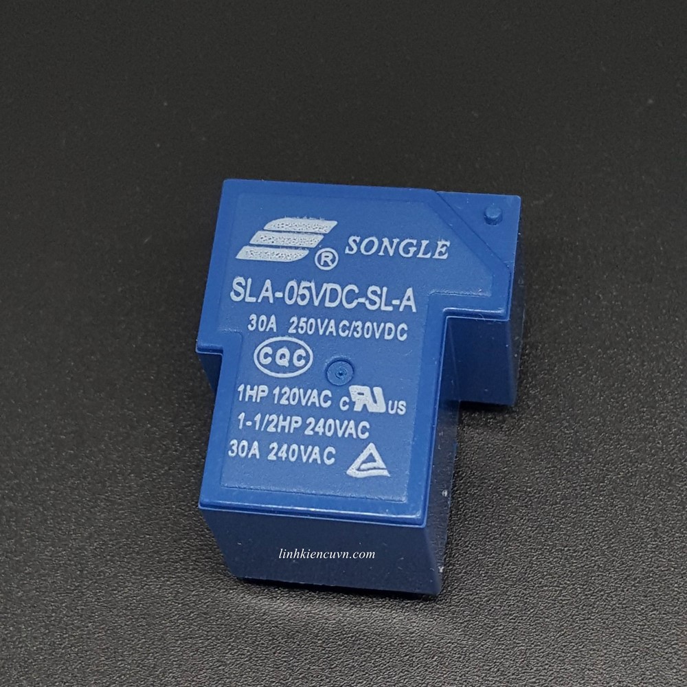 Relay SLA-05VDC-SL-A 30A 4 chân