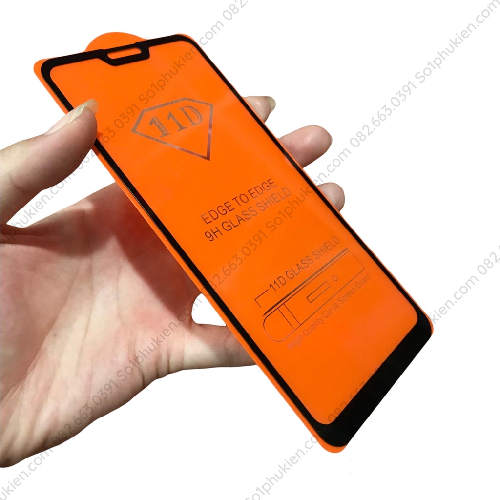 Kính Cường Lực Zenfone Max Pro M1 (ZB601KL/ ZB602KL)/ Zenfone Max Pro M2 Full màn, full keo