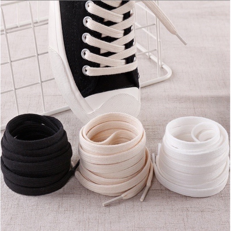 Dây Giày 1970s Cotton Dẹp 2 Lớp  - Dây Giày Thể Thao