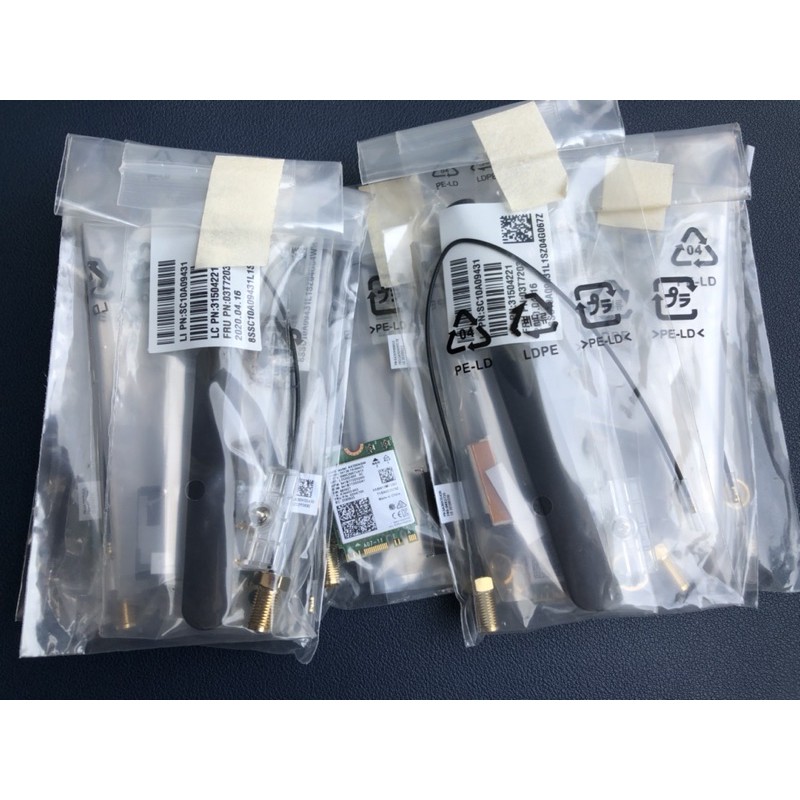 Bộ Wifi bluetooth gắn trong Intel AX200 chính hãng LENOVO dành cho tiny 6