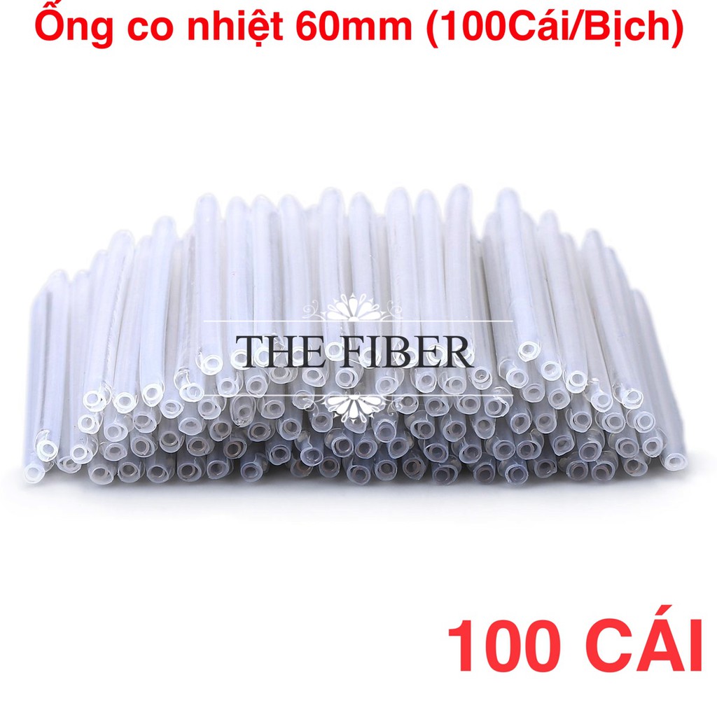 (38k)Bộ 100 Ống co nhiệt 60mm (100 Cái/Túi)