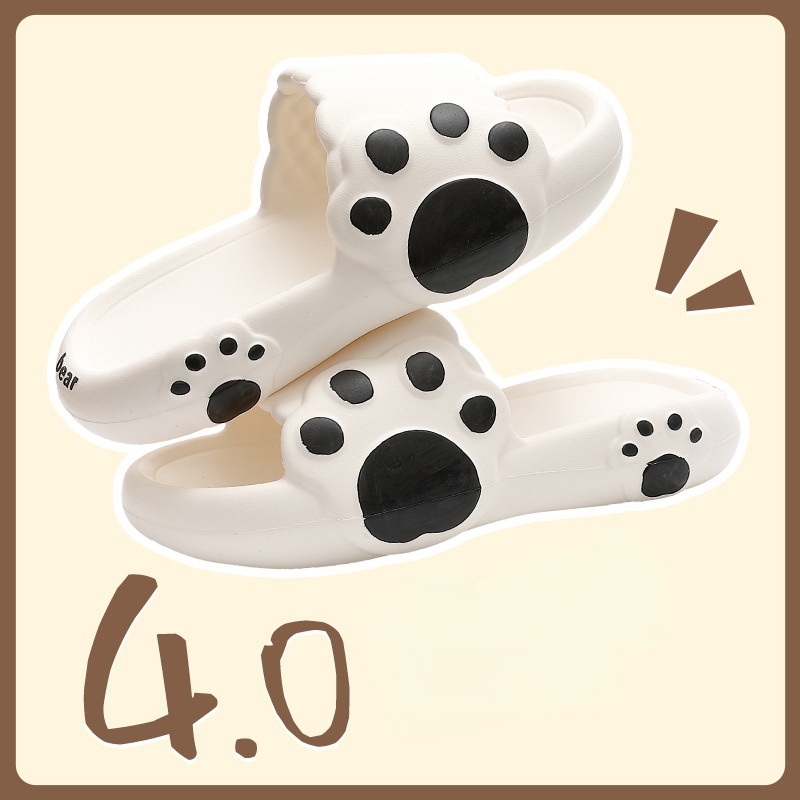 Dép Đi Trong Nhà Đế Dày Chống Trượt Dễ Thương Cho Nữ