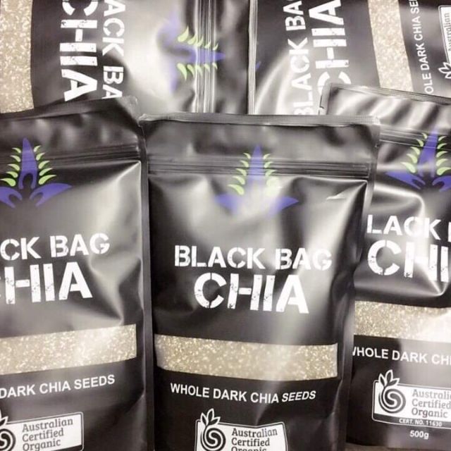 Hạt chia đen Úc 500g