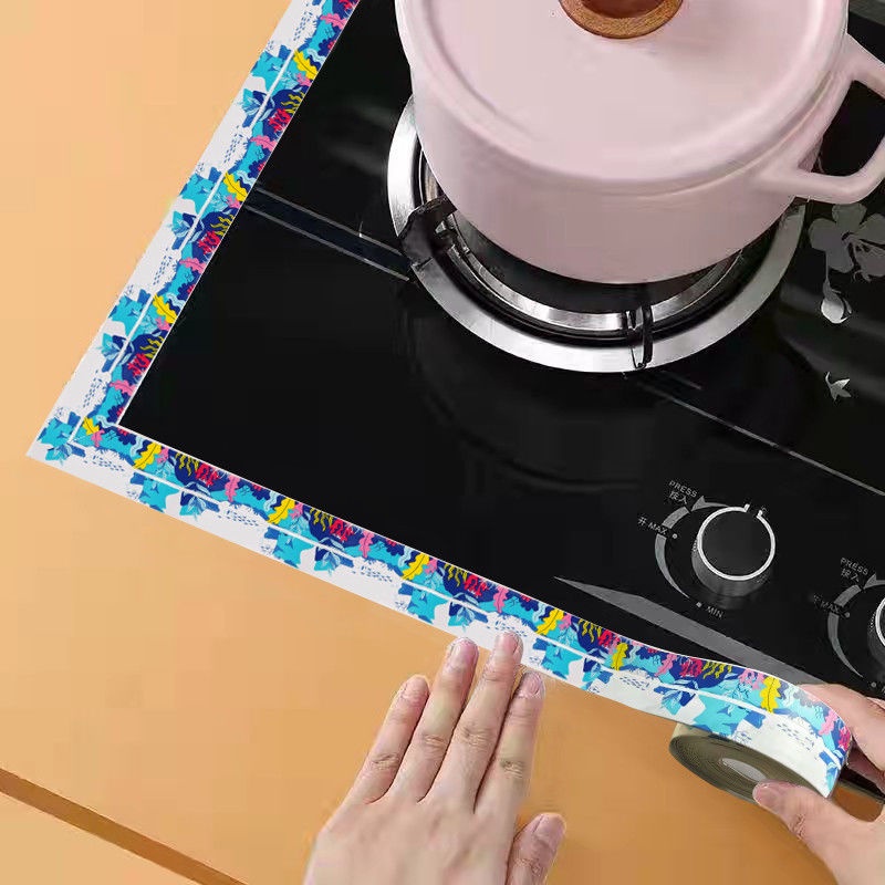 Miếng Dán Viền Bếp Gas / Nhà Tắm / Bếp Ga Chống Thấm Nước / Bắn Dầu Chống Nấm Mốc Tiện Dụng