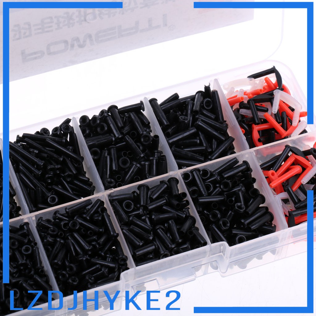 1 Hộp / 1500 Vòng Đệm Cho Vợt Cầu Lông