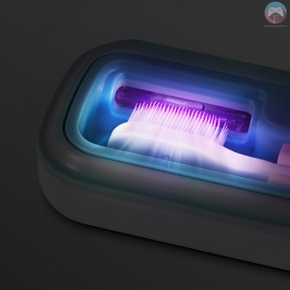 Ê Xiaomi Youpin Xiaoda Toothbrush UV Sterilizer Portable Toothbrush UV Sterilization Box Brush Head 99.9% UV-C Disinfection Storage Box Sterilization
