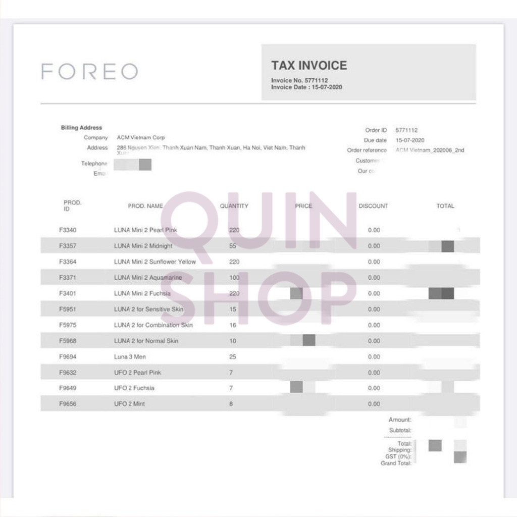 Máy Rửa Mặt Foreo LUNA Play Cleansing Massage