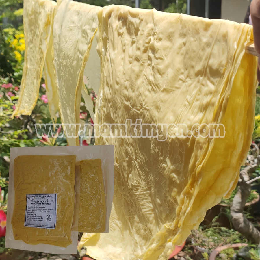 150gr Tàu Hủ Ky Dạng Miếng Truyền Thống Làm Tại Nhà Thơm Ngon Từ Đậu Nành