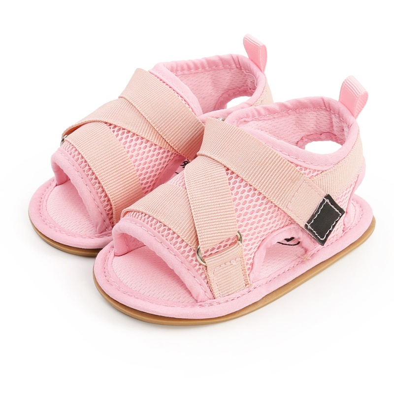 Xăng đan Vải Cotton Đế Mềm Chống Trượt Thời Trang Mùa Hè Cho Bé Trai Và Gái