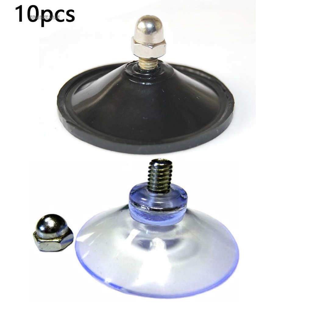 Set 10 Nút Hít Kính Bằng Nhựa Pvc