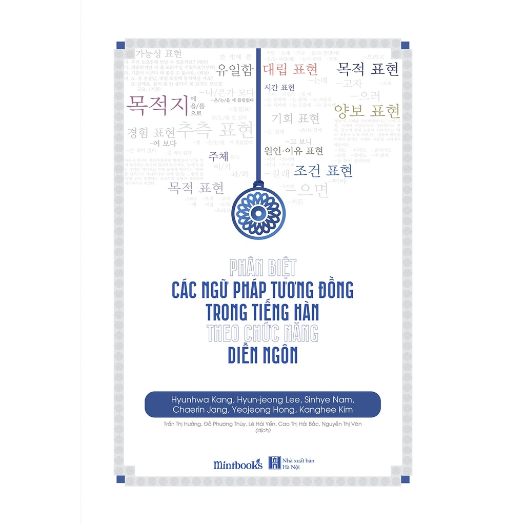 Sách Phân Biệt Các Ngữ Pháp Tương Đồng Trong Tiếng Hàn Theo Chức Năng Diễn Ngôn