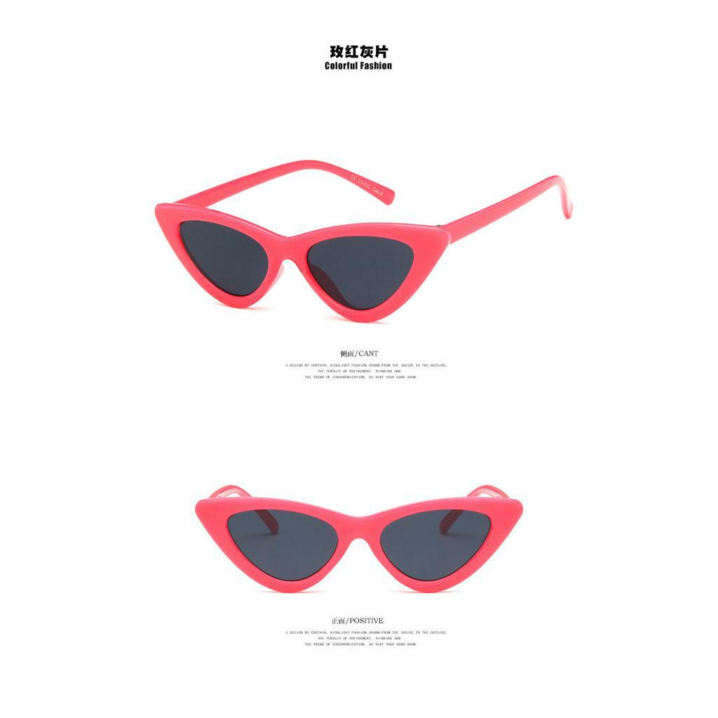 Kính Mát Mắt Mèo Tam Giác Cho Bé