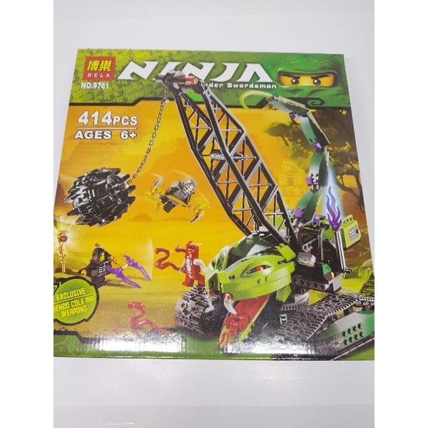 Lắp ráp BELA 9761 | Cần cẩu rắn | 414 chi tiết
