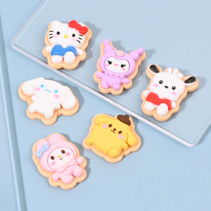Mô hình bánh Sanrio các nhân vật cinamoroll kuromi pochaco