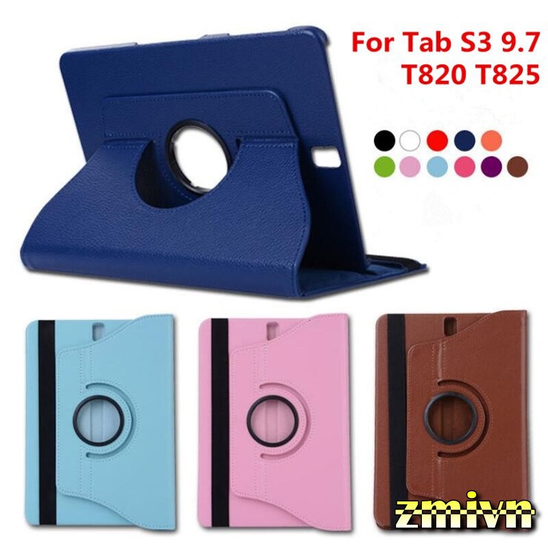 Bao da nắp gấp xoay360 Samsung Galaxy TABS3 9.7 T820 / T825/ T829