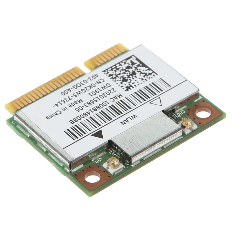 Card không dây mini PCI-E wifi bluetooth 4.0 dành cho DELL DW1901 AR5B22