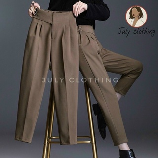 Quần baggy cạp lệch chun lưng
