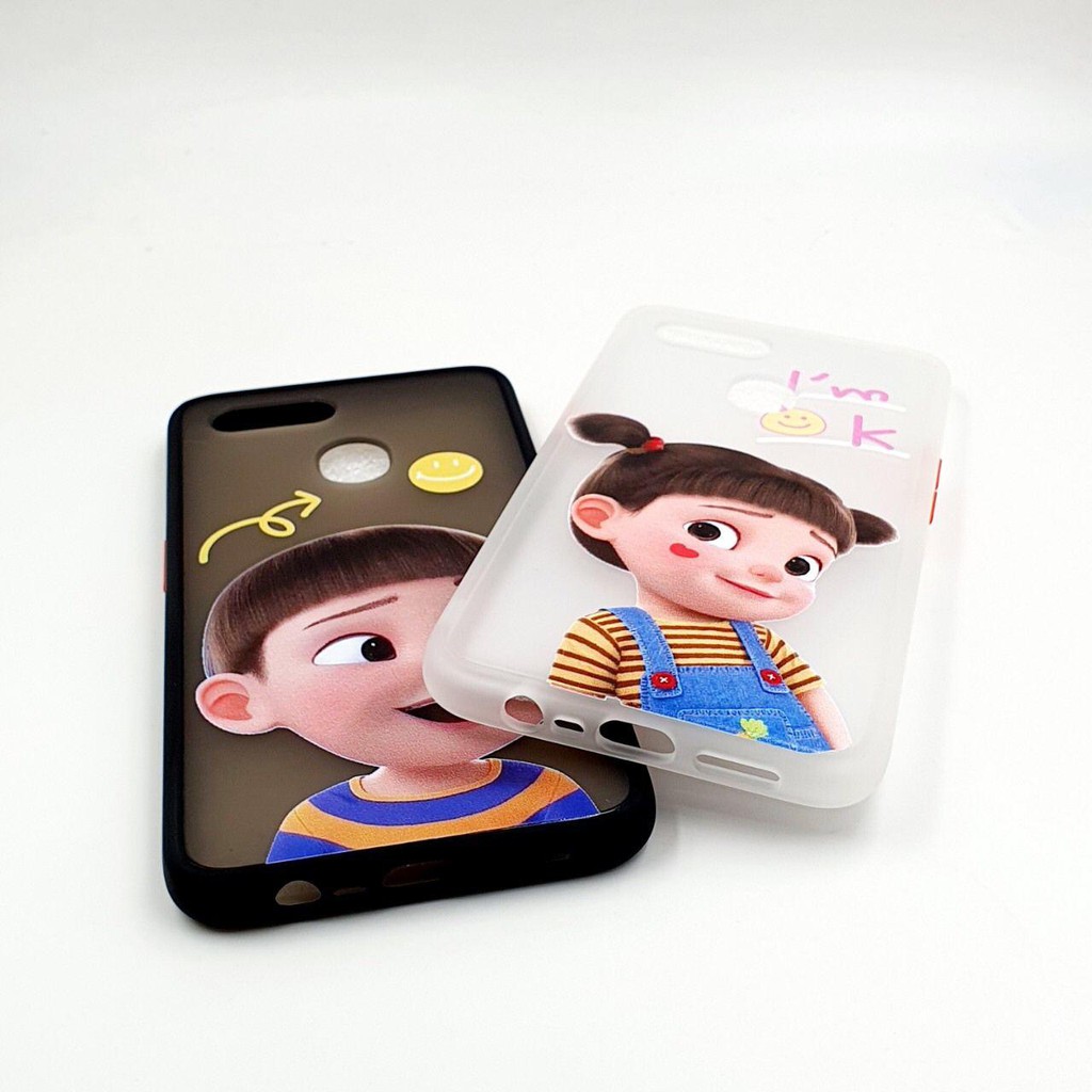 Ốp nhám hình Oppo Reno 4,Reno 4 Pro,A92s,A31,A52,A92,A91,Reno 3,Reno 2,2F,A3s,A5s,A7,A12,F9,F11,F11 Pro