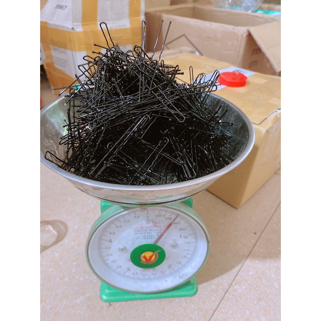Ghim Chữ U Hộp xanh Đủ SIZE SML mỗi hộp 1 size khoảng gần 0.5kg tầm 500-600 chiếc