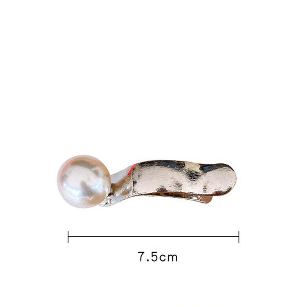 NICKOLAS Kẹp Tóc Mỏ Vịt Kim Loại Phong Cách Cổ Điển Thanh Lịch Dành Cho Nữ