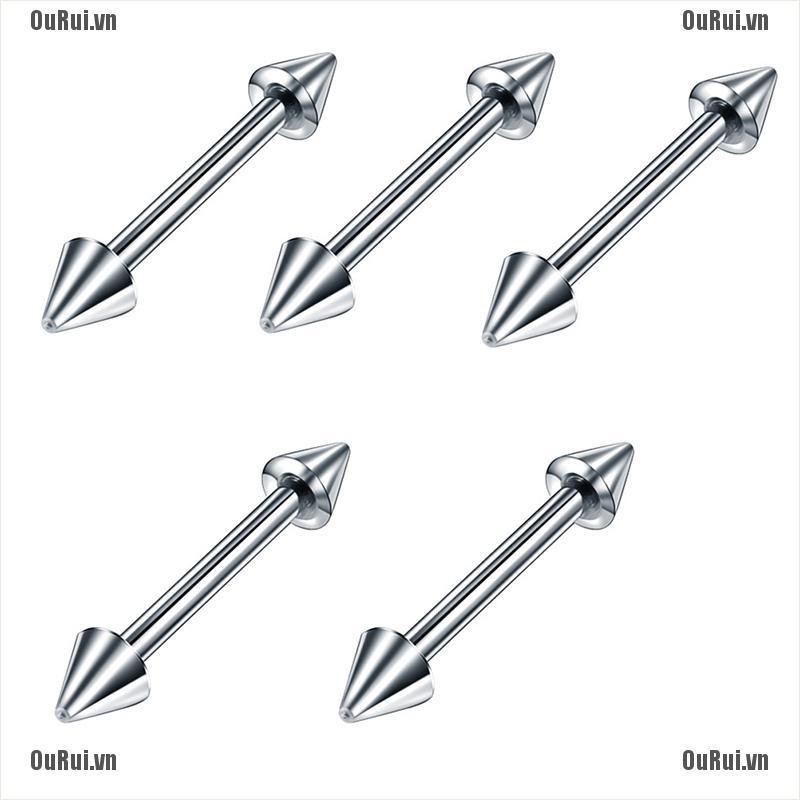 Bộ 60 Khuyên Xỏ Cơ Thể Bằng Kim Loại Cá Tính