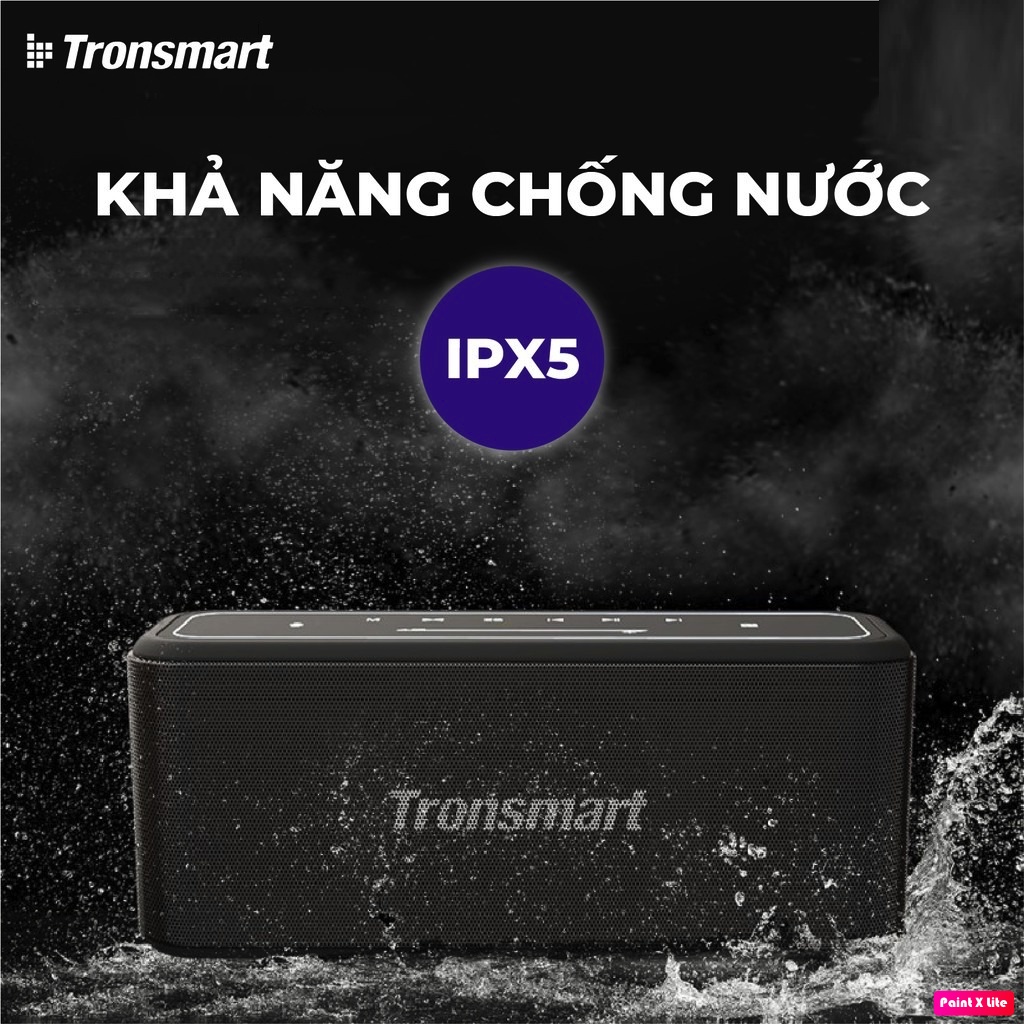 Loa Bluetooth Tronsmart Element Mega Pro 60W v5.0 Hỗ trợ TWS và NFC ghép đôi 2 loa - Phân Phối Chính hãng BH 12 Tháng