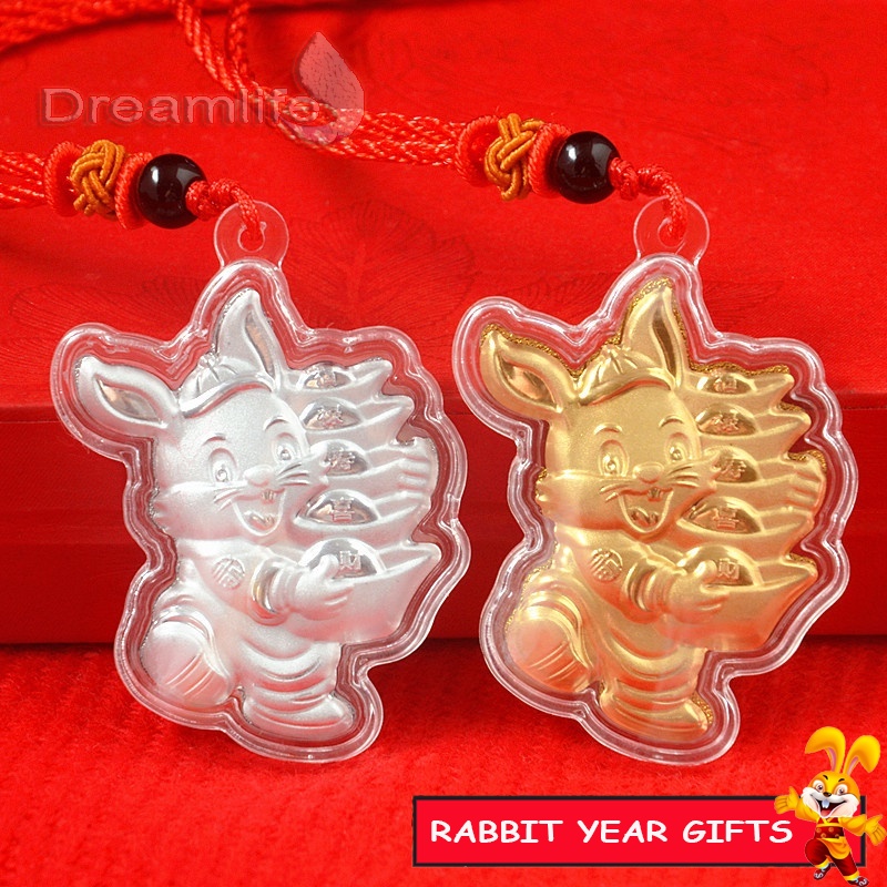 Vòng cổ Mặt Thỏ Hoạt Hình May Mắn 2023