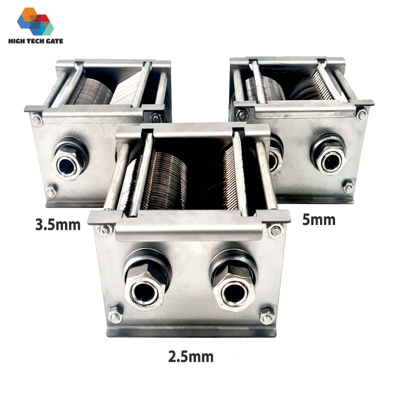 Bộ Dao Dùng Cho Máy Thái Thịt Tươi Sống Inox Ey110 (PHỤ KIỆN MUA THÊM)