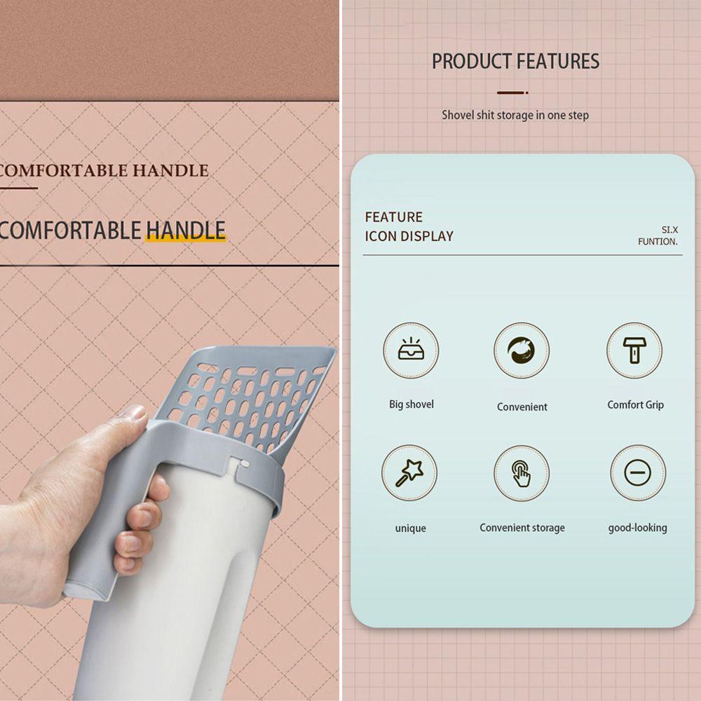 LAYOR1 Xẻng Dọn Dẹp Chất Thải Tiện Dụng Cho Mèo Cưng