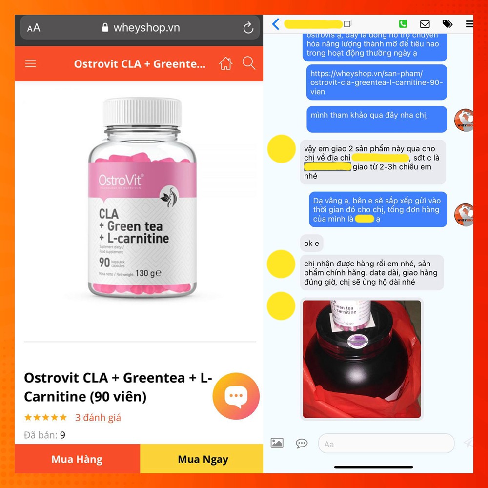 [ Giá Rẻ ] Thực Phẩm Bổ Sung Giảm Mỡ Tự Nhiên Ostrovit CLA+Green Tea+L-Carnitine 90 Viên | BigBuy360 - bigbuy360.vn