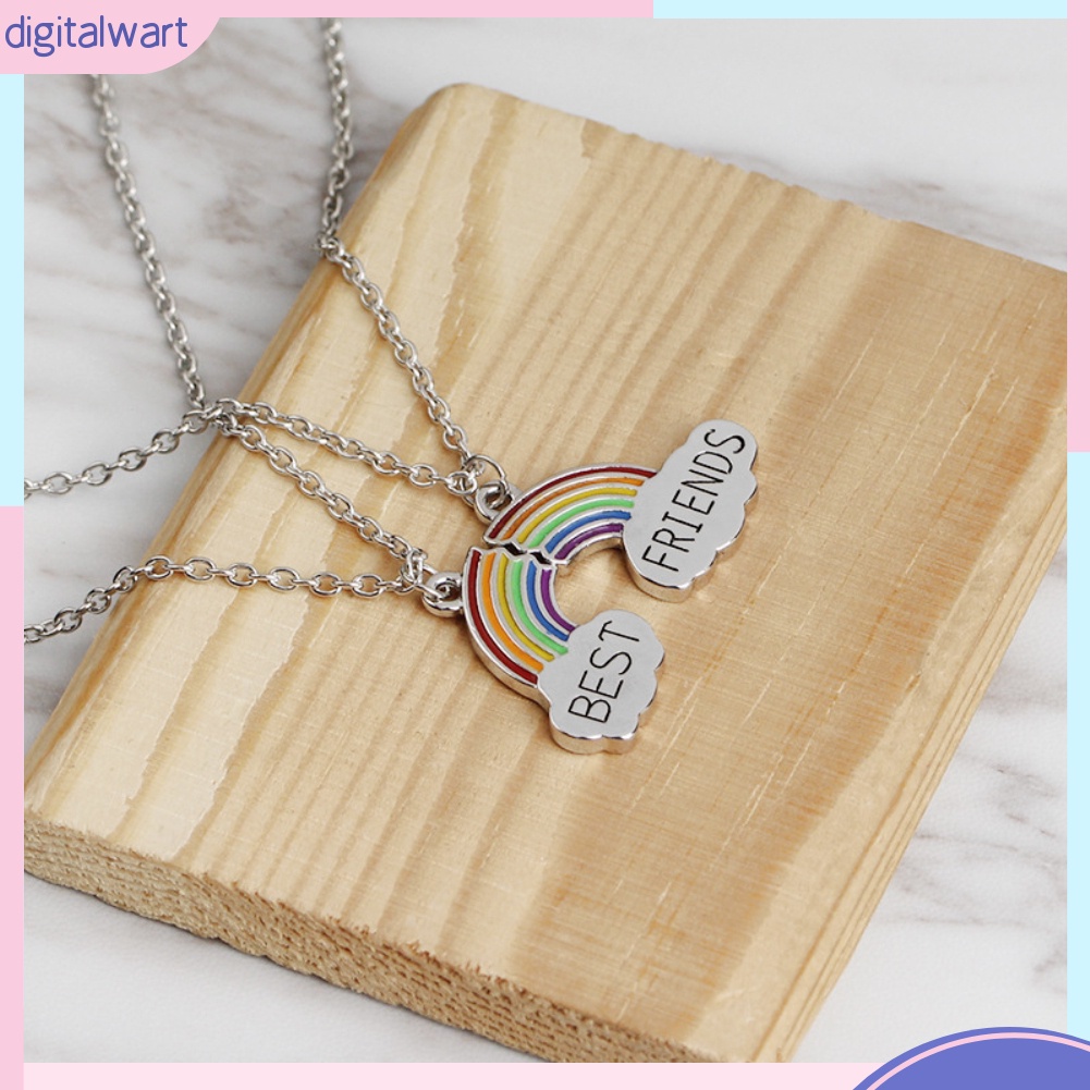 Set 2 Dây Chuyền Mặt Ghép Hình Trái Tim Cho Cặp Đôi