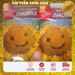 Hạt giống hoa Hướng Dương mặt cười bông to khổng lồ (30 hạt)