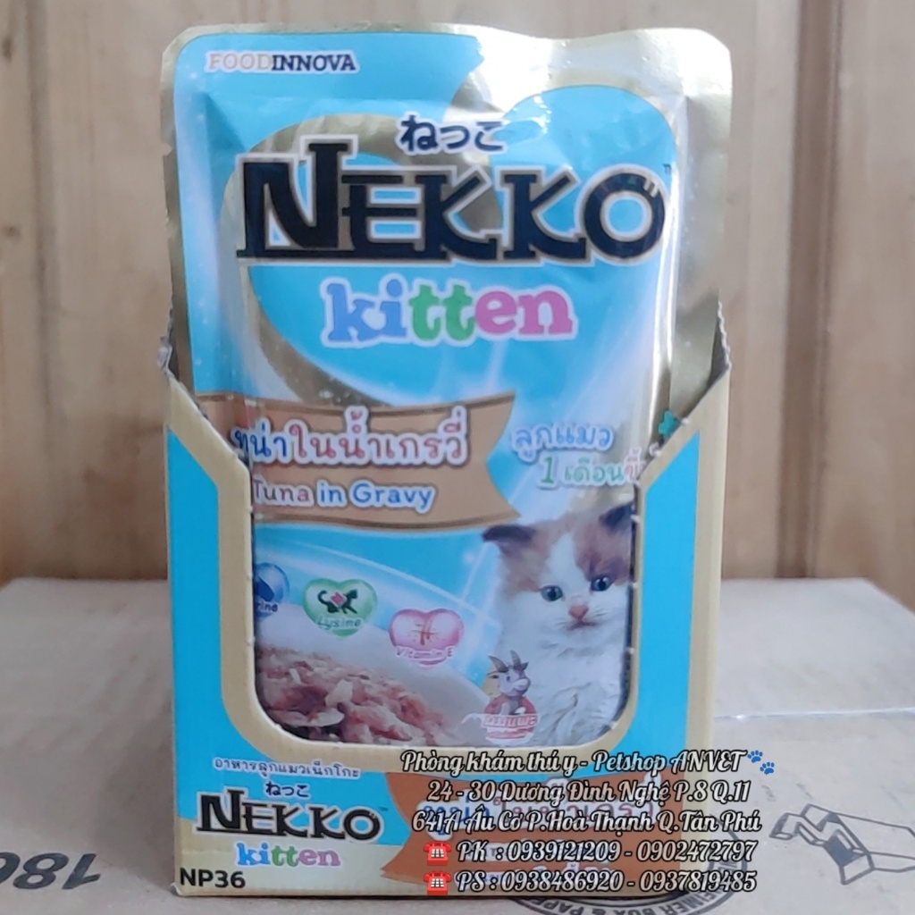 Nekko Kitten - GRAVY - Tuna - 70gr