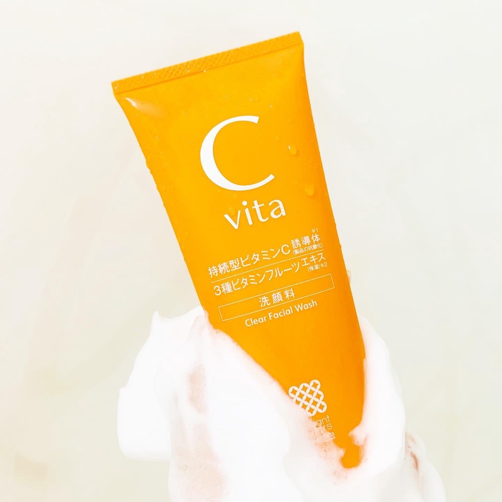 [HÀNG TẶNG KHÔNG BÁN] Sữa rửa mặt Chứa Vitamin C Làm Sáng Da Và Dưỡng Ẩm MEISHOKU C Vita 15g