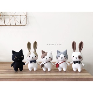 Thú len móc handmade ( mẫu inbox )