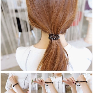 ( Màu Ngẫu Nhiên) Dây Cột Tóc Lò Xo Đàn Hồi 2k