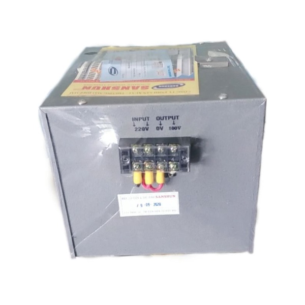 Biến áp  3KVA  đổi điện 220V ra 110V-110V-120V