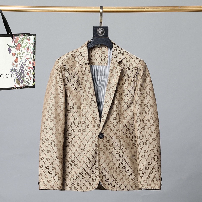 Áo blazer nam thương hiệu Gucci GC cao cấp màu sắc tươi sáng