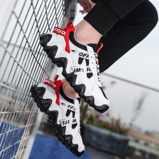 Giày sneaker nam phối màu siêu đẹp đế lượn sóng hottrend 2020