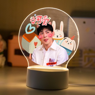 Đèn Led 3D Cổng Sạc USB Đặng Luân