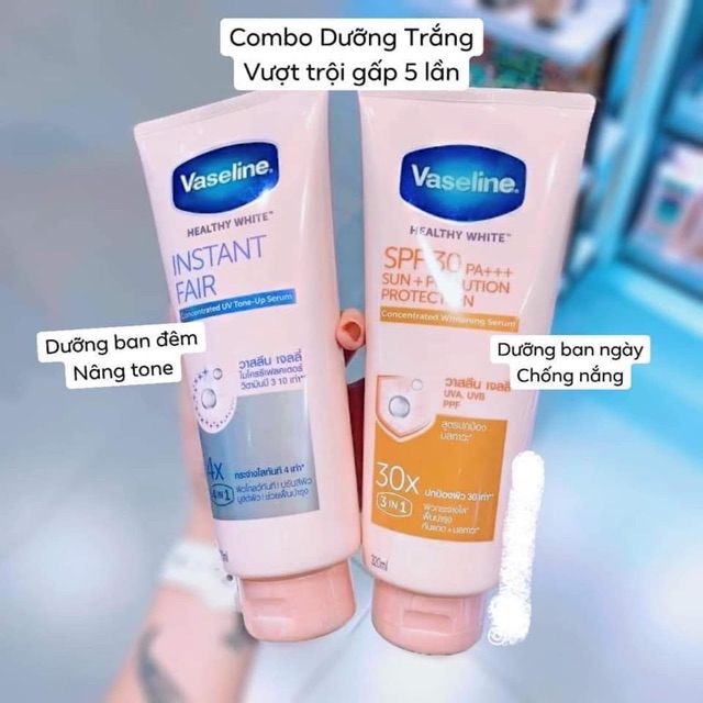 KEM VASELINE 4X TINH CHẤT NGỌC TRAI MỚI