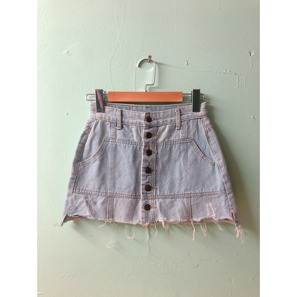 Pass chân váy jeans