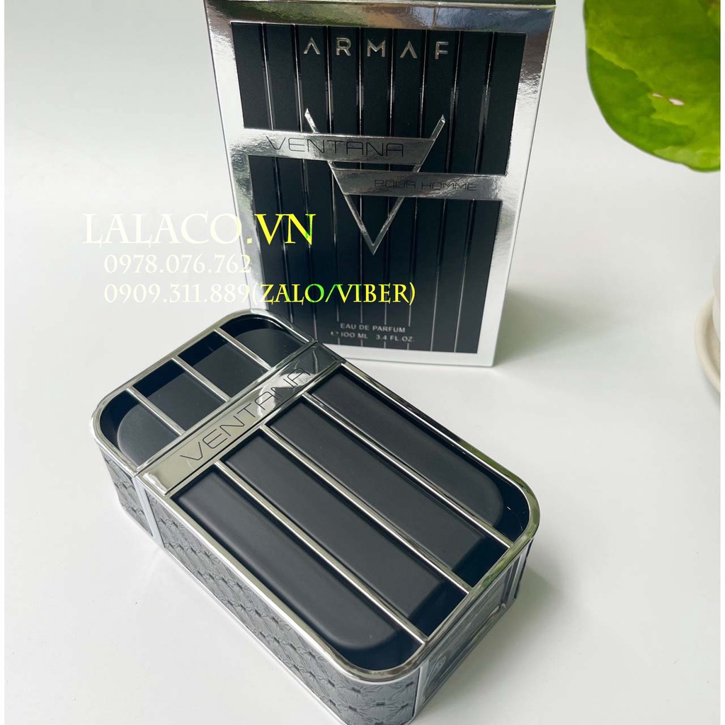 Nước hoa Nam Armaf Ventana Pour Homme EDP 100ml; thuộc nhóm hương gỗ