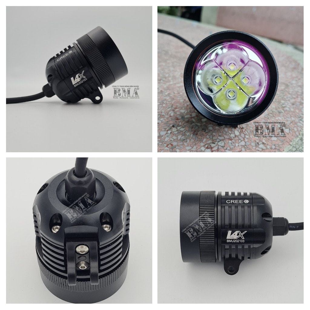 Trợ sáng L4X kính tím