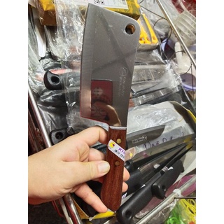 Dao kiwi chặt xương cỡ nhỏ cán gỗ - kw830 - 840
