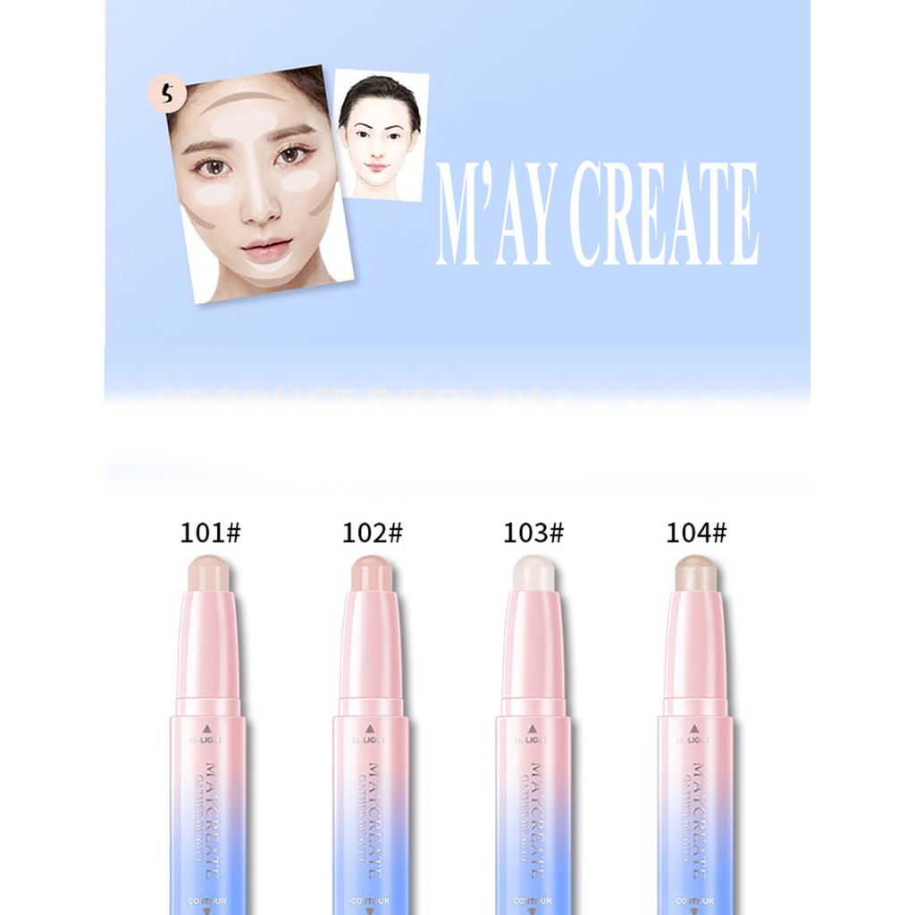 Bút Highlight 2 Đầu Tạo Khối BT11 Create