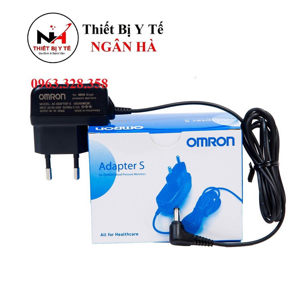 Bộ đổi nguồn máy đo huyết áp omron, Adapter máy đo huyết áp omron