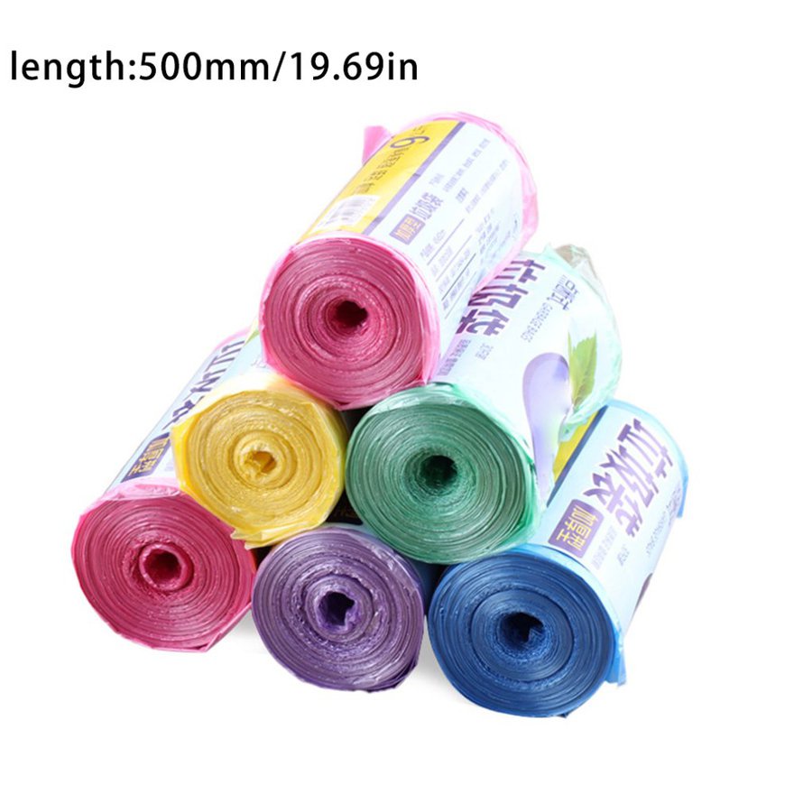 Túi đựng rác 1 cuộn Túi đựng rác bền dùng một lần Nhà bếp Phòng tắm Phòng tắm dùng một lần