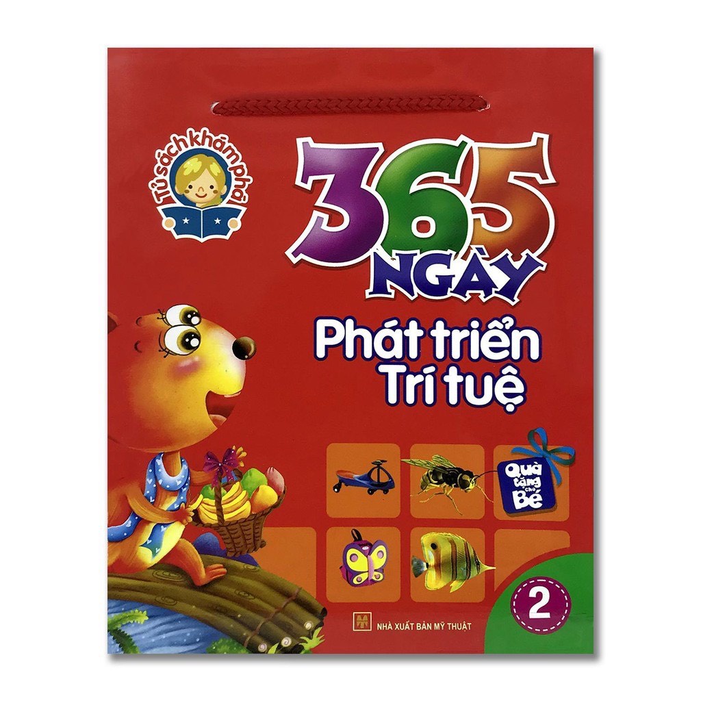 Sách - Combo 365 Ngày Phát Triển Trí Tuệ (5 Túi)