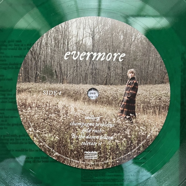 Taylor Swift - evermore   vinyl